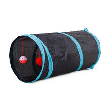 Load image into Gallery viewer, Practical Cat tunnel foldable indoor and outdoor Pet training toy rabbit Cat Dog animal game tunnel tube