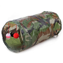 Load image into Gallery viewer, Practical Cat tunnel foldable indoor and outdoor Pet training toy rabbit Cat Dog animal game tunnel tube
