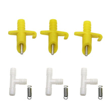 Load image into Gallery viewer, 200 Pcs Rabbit Drinker Integrated Water Nozzle Plastic Automatic Rabbit Drinking Rabbit Equipment Poultry Animals
